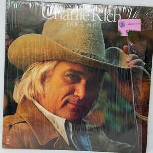 Epic Records Charlie Rich Take Me LP Vinyl Record 1976 1977